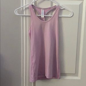 size 10 pink ivivva tank top